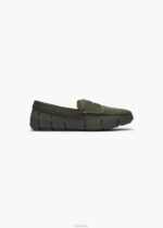 SWIMS aceituna mocasín zapato 2X0TR48