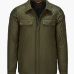 SWIMS aceituna nueva sobrecamisa camden ropa 2X0TR170