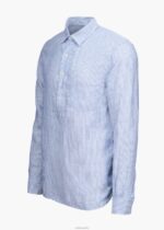 SWIMS alférez lino azul camisa amalfi popover de lino ropa 2X0TR204 - Image 3