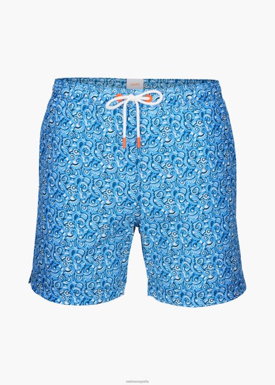 SWIMS alférez polpo azul short de baño sol 6" ropa 2X0TR280 - Image 1