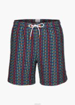 SWIMS arcoiris azul marino sotogrande bañador corto 6" ropa 2X0TR283