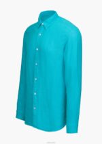 SWIMS azul claro camisa de lino amalfi ropa 2X0TR225 - Image 3
