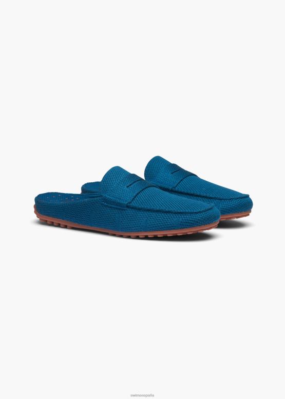 SWIMS azul fiordo controlador de punto deslizante lux zapato 2X0TR1 - Image 2