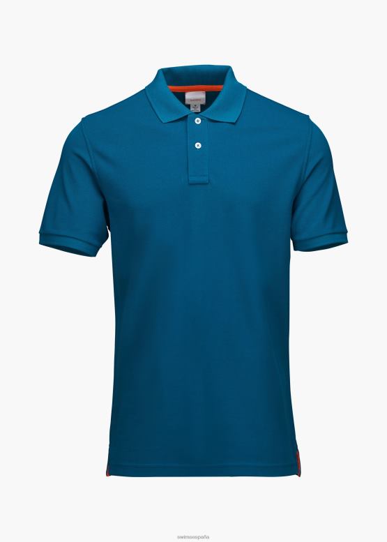 swims_azul_fiordo_polo_sunnmore_ropa_2x0tr191.jpg SWIMS azul fiordo polo sunnmore ropa 2X0TR191 - Image 1