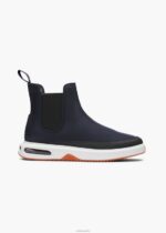SWIMS azul marino/blanco/naranja híbrido chelsea zapato 2X0TR140
