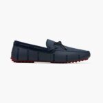 SWIMS azul marino/rojo intenso Mocasín estilo mocasín con encaje trenzado zapato 2X0TR39