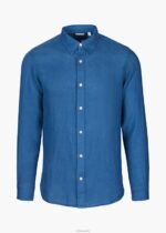 SWIMS bandera azul camisa de lino amalfi ropa 2X0TR229