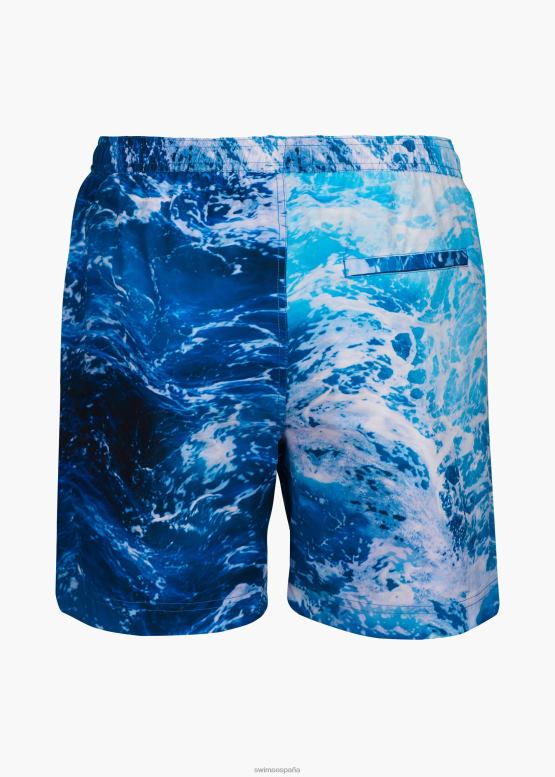 SWIMS bandera mar azul onda nadar corto 6" ropa 2X0TR290 - Image 3