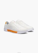 SWIMS blanco/azafrán tejido de tenis brisa zapato 2X0TR74 - Image 2
