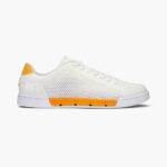SWIMS blanco/azafrán tejido de tenis brisa zapato 2X0TR74
