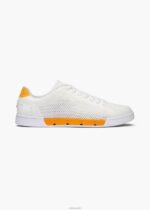 SWIMS blanco/azafrán tejido de tenis brisa zapato 2X0TR74