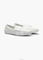 SWIMS blanco mocasín zapato 2X0TR57 - Image 2