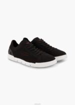 SWIMS blanco negro tejido de tenis brisa sostenible zapato 2X0TR84 - Image 2