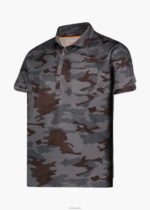 SWIMS camuflaje gris polo manga corta ropa 2X0TR234 - Image 3