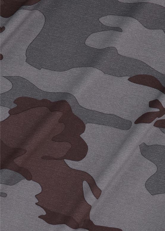 SWIMS camuflaje gris polo manga corta ropa 2X0TR234 - Image 4
