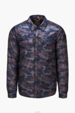SWIMS camuflaje nocturno sobrecamisa camden ropa 2X0TR164 - Image 2