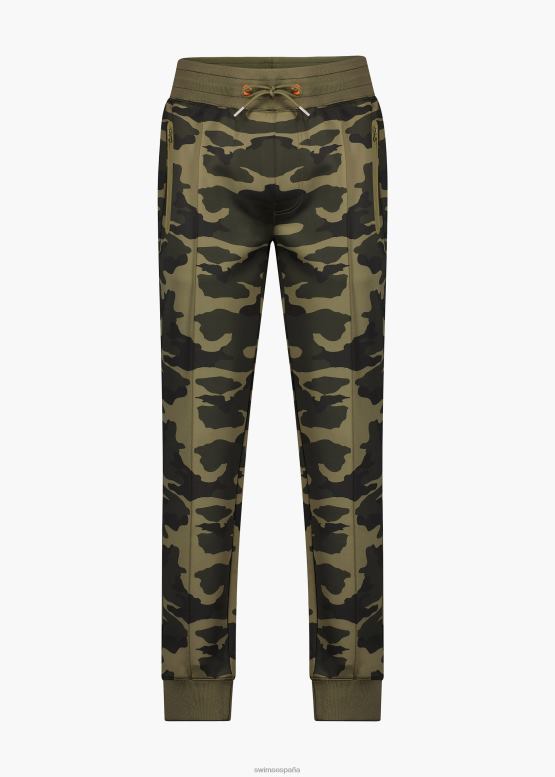 SWIMS camuflaje verde pantalones de chándal de camuflaje tind ropa 2X0TR265 - Image 1