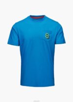 SWIMS cielos azules camiseta gráfica ropa 2X0TR215