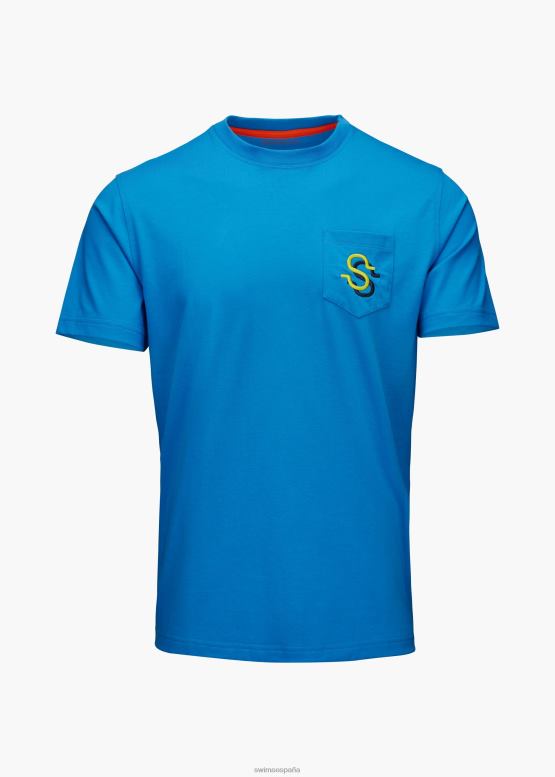 swims_cielos_azules_camiseta_grafica_ropa_2x0tr215.jpg SWIMS cielos azules camiseta gráfica ropa 2X0TR215 - Image 1