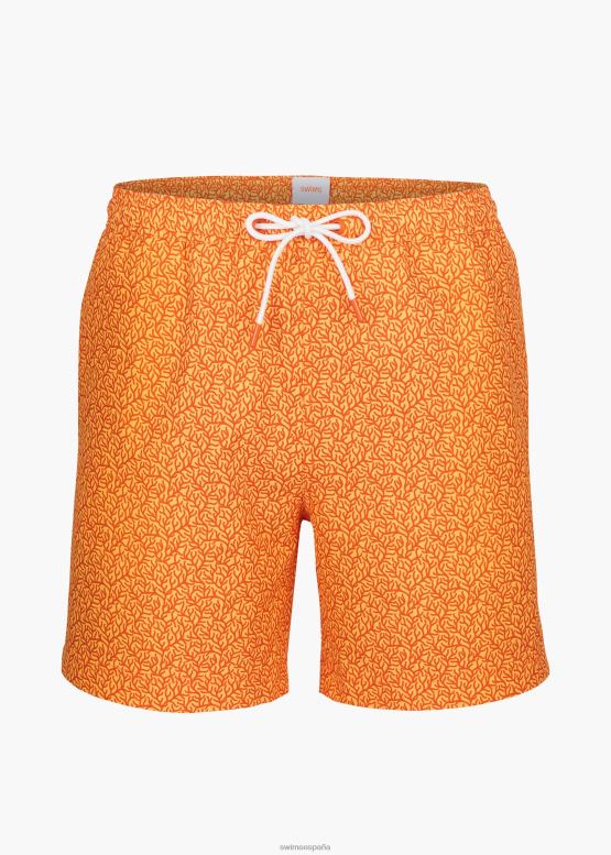 SWIMS coral naranja sotogrande bañador corto 6" ropa 2X0TR285 - Image 1