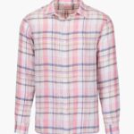 SWIMS cuadros blancos camisa amalfi de lino a cuadros ropa 2X0TR249
