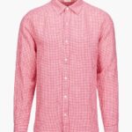 SWIMS cuadros campari camisa amalfi de lino a cuadros ropa 2X0TR259