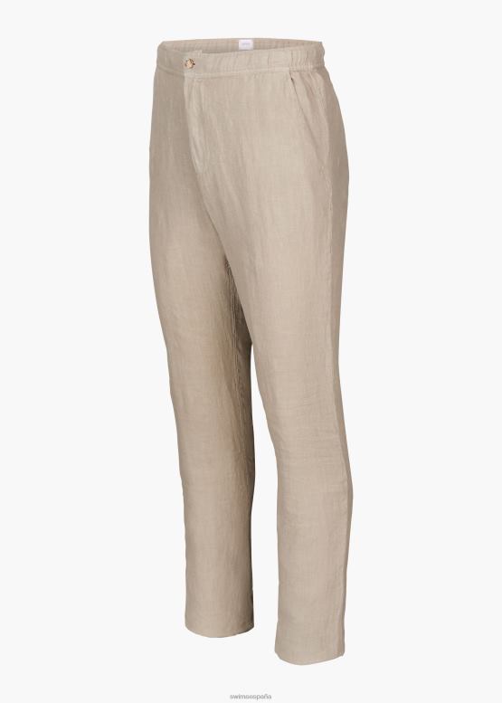 SWIMS Duna de arena pantalón amalfi slim de lino ropa 2X0TR273 - Image 2