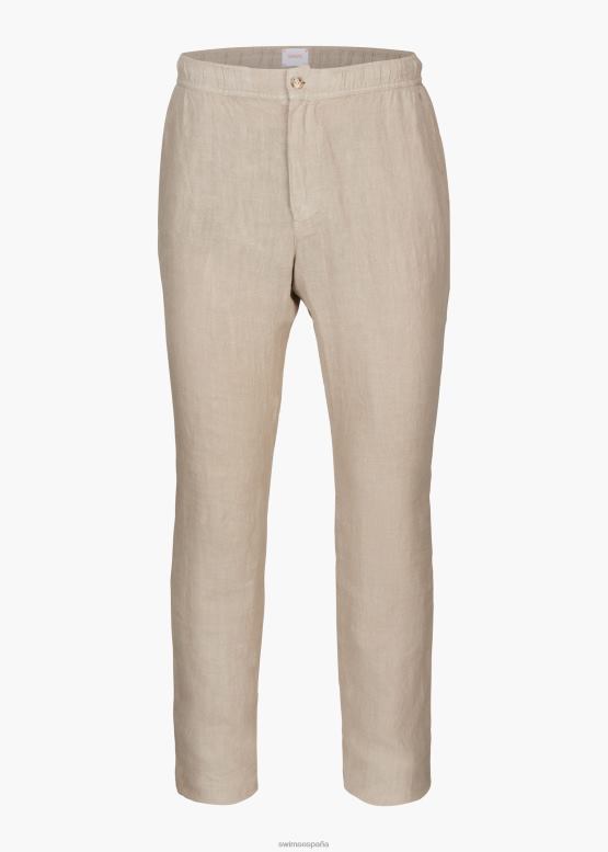 SWIMS Duna de arena pantalón amalfi slim de lino ropa 2X0TR273 - Image 1