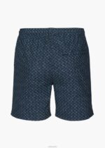 SWIMS estampado azul marino short de baño sol 6" ropa 2X0TR310 - Image 3