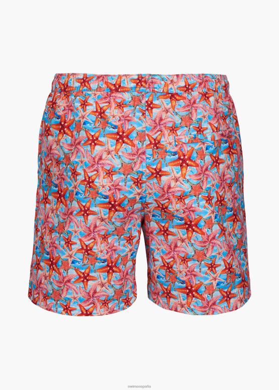 SWIMS estrella de mar naranja sotogrande bañador corto 6" ropa 2X0TR281 - Image 3