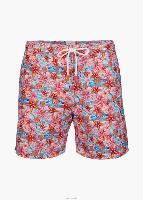 SWIMS estrella de mar naranja sotogrande bañador corto 6" ropa 2X0TR281 - Image 1