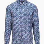 SWIMS flora marina camisa de lino estampada amalfi ropa 2X0TR195