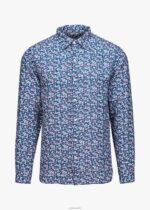 SWIMS flora marina camisa de lino estampada amalfi ropa 2X0TR195