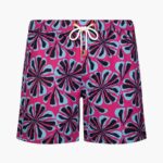 SWIMS flores de frambuesa onda nadar corto 6" ropa 2X0TR315