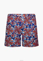 SWIMS flores de zafiro onda nadar corto 6" ropa 2X0TR286
