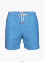 SWIMS geo azul short de baño sol 6" ropa 2X0TR303