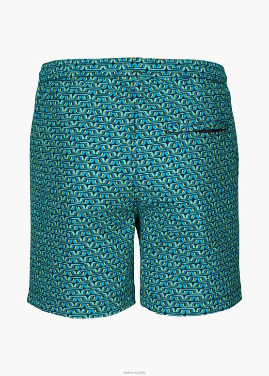SWIMS geo de cristal de mar short de baño sol 6" ropa 2X0TR289 - Image 3