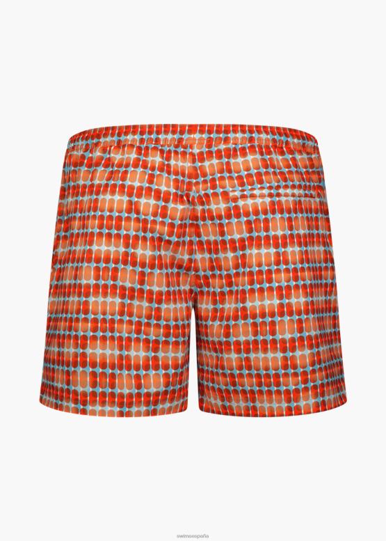 SWIMS geo naranja onda nadar corto 6" ropa 2X0TR299 - Image 2