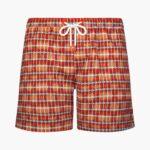 SWIMS geo naranja onda nadar corto 6" ropa 2X0TR299
