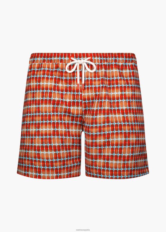SWIMS geo naranja onda nadar corto 6" ropa 2X0TR299 - Image 1