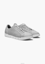 SWIMS gris claro/blanco tejido de tenis brisa zapato 2X0TR89 - Image 2