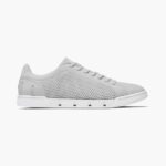 SWIMS gris claro/blanco tejido de tenis brisa zapato 2X0TR89