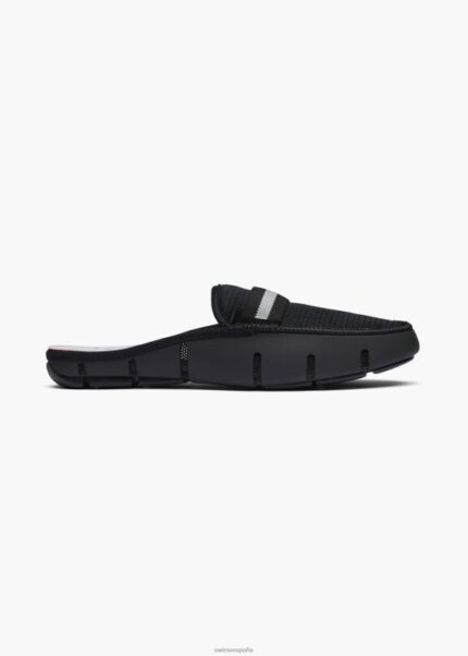 SWIMS Gris oscuro mocasín deslizante zapato 2X0TR49