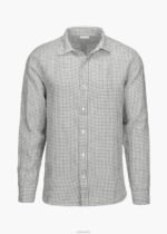SWIMS guinga de nogal americano camisa amalfi de lino a cuadros ropa 2X0TR250 - Image 2
