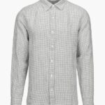 SWIMS guinga de nogal americano camisa amalfi de lino a cuadros ropa 2X0TR250