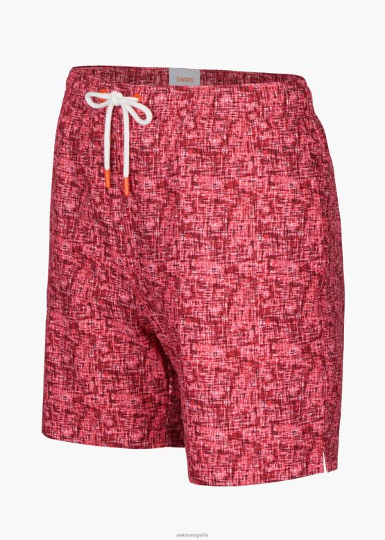 SWIMS impresión campari short de baño sol 6" ropa 2X0TR304 - Image 2