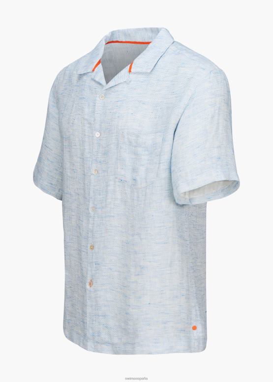 SWIMS lino de cielos azules camisa capri de lino ropa 2X0TR202 - Image 2