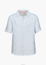 SWIMS lino de cielos azules camisa capri de lino ropa 2X0TR202