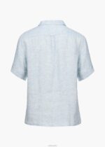 SWIMS lino de cielos azules camisa capri de lino ropa 2X0TR202 - Image 3