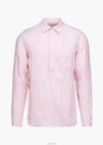 SWIMS lino rosa rubor camisa amalfi popover de lino ropa 2X0TR192